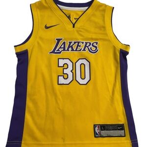 Nike Lakers Yellow Basketball Jersey